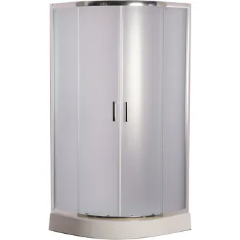 Savana Veduta Pear čtvrtkruhový sprchový kout s vaničkou Rozměr koutu: 80x80cm