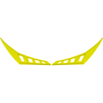 Helma na motorku Zadní kryty vrchní ventilace pro přilby cross pro 2, cassida (žlutá fluo)