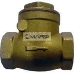 Geos AGT Klapka zpětná mosazná vodorovná 1", 130 E DN 25