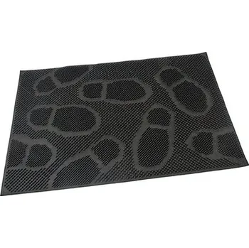 Rohožka Gumová čistící venkovní rohož FLOMA Shoes - D 40cm, Š 60cm a V 0,8cm 70080102