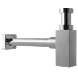 Aplomo Umyvadlový sifon hranatý, chrom