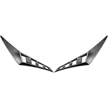 Helma na motorku Zadní kryty vrchní ventilace pro přilby cross pro 2, cassida (černá)