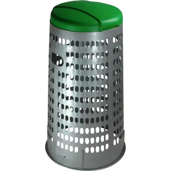 I.C.S. spa Stojan na odpadkové pytle ECO 120 l zelený Venkovní odpadkový koš I.C.S. spa Stojan na odpadkové pytle ECO 120 l zelený