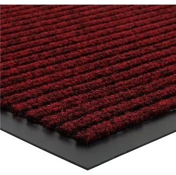 Rohožka Červená vnitřní čistící rohož FLOMA Everton - D 60cm, Š 80cm a V 0,6cm 81715025