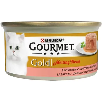 Krmivo pro kočku Purina Gourmet Gold Melting Heart s lososem