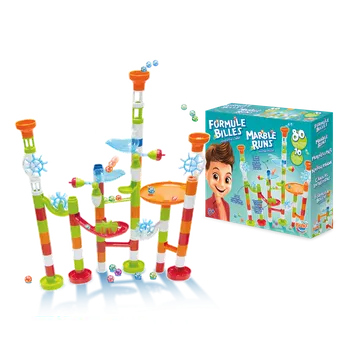 Kuličková dráha Kuličkodráha 80 dílů (Kuličkodráha pro děti)