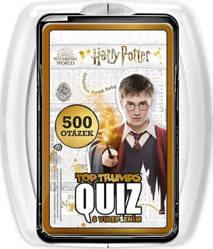 Desková hra Winning Moves Top Trumps Quiz Harry Potter CZ