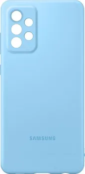 Pouzdro na mobilní telefon Samsung Silicone Cover pro Samsung Galaxy A72 modré