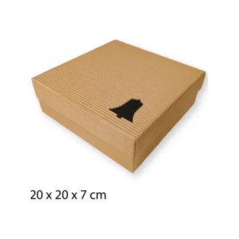 Dárková krabička HV zvonek 20 x 20 x 7 cm