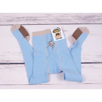 Chlapecké oblečení České punčocháče TREPON OTAKAR sv. modré s opičkou velikost oblečení - děti: 92/98