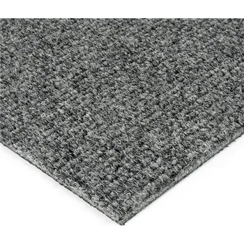 Rohožka Šedá kobercová čistící zóna FLOMA Catrine - D 100cm, Š 200cm a V 1,35cm 83332075