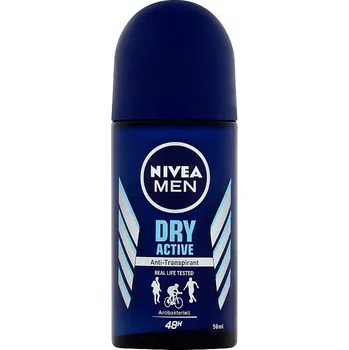 Nivea Men Dry Active Anti-Transpirant Roll On 50 ml Nivea Men Dry Active Anti-Transpirant Roll On 50 ml