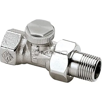 Radiátor IMI Heimeier Šroubení radiátorové regulační Regutec přímé, uzavíratelné 3/8" x 3/8", 0356-01.000