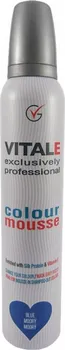 Stylingový přípravek Vitale Exclusively Professional barvící pěnové tužidlo modré 200 ml
