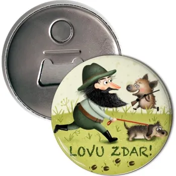 Pánské tričko Otvírák s potiskem Myslivec-lovec