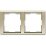 Rámeček dvojnásobný vodorovný ABB Time 3901F-A00120 33 šampaňská
