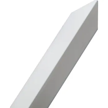 Stavební profil Ochranný roh zdiva z hliníkového plechu 1m - bílá