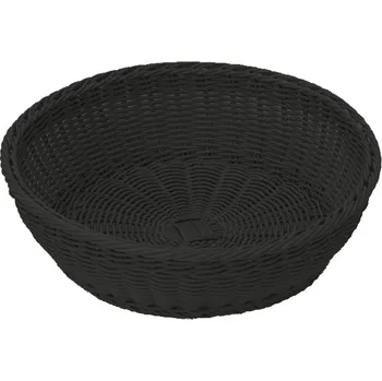 Nákupní košík Westmark Košík kulatý, 42x12cm, černý