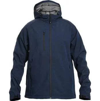 Pánská softshellová bunda CERVA BUNDA BEGNA SOFTSHELL NAVY S