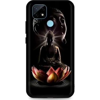 Pouzdro na mobilní telefon Kryt Realme C21 silikon Meditation (obal neboli pouzdro na Realme C21)