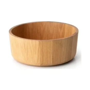 Servírovací mísa z dubového dřeva 26 cm - Continenta (Kulatá miska z dubového dřeva 26 cm - Continenta)