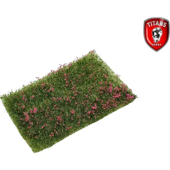 Pracovní přilba Titans Hobby Flowery Meadow cm.10x15 Lenght 15mm - Pink Flowers