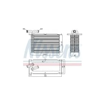 Chladič motoru Chladič turba NISSENS 96427