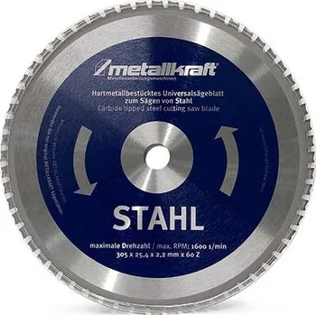 Pilový kotouč Metallkraft® Pilový kotouč na ocel ø 305 mm