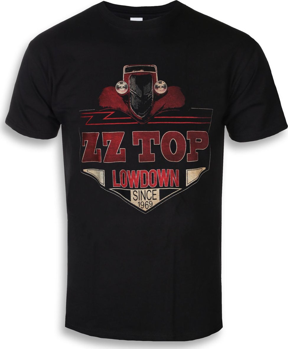 Tričko metal pánské ZZ TOP - Lowdown - ROCK OFF - ZZTS05MB - S