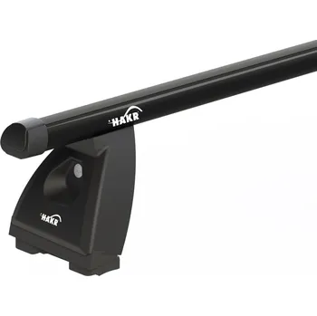 Příčník na automobil HAKR Brno Střešní nosič Renault Trafic 4/5dv. VAN s přípravou ve střeše 2007-2014, ALU BLACK tyč | HAKR