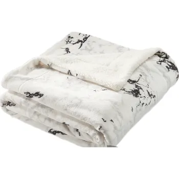 deka České povlečení Mikroplyšová deka s beránkem MRAMOR 150x200cm