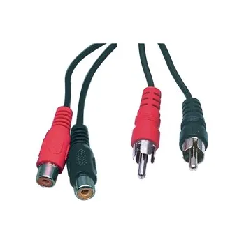 Audio kabel Valueline KABEL 2x CINCH samec - 2x CINCH samice 3m