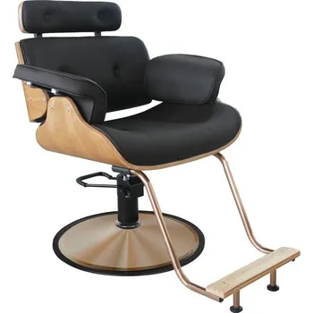 Kadeřnické křeslo Kadeřnické křeslo FLORENCE - černo-béžové