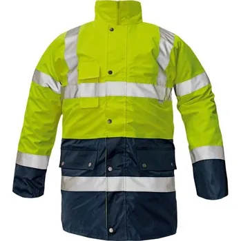 pracovní bunda CERVA BUNDA BI ROAD 4v1 HV ŽLUTÁ/NAVY XXL