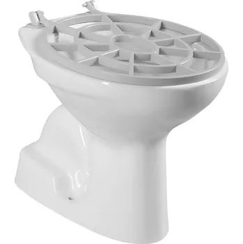 AQUALINE VKS01 výlevka s roštem bílá 