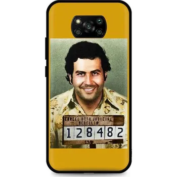 Pouzdro na mobilní telefon Kryt Xiaomi Poco X3 Pro silikon Pablo Escobar (obal neboli pouzdro na Xiaomi Poco X3 Pro)