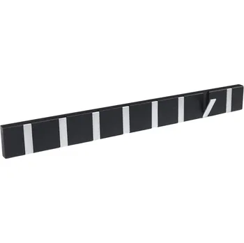 Věšák ROWICO věšák CONFETTI černá flip 70x7 cm 103675