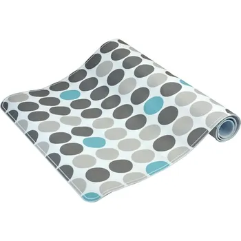Koupelnová předložka Bathroom Solutions® Koupelnová předložka 69 x 40 cm - Šedo-Azurová