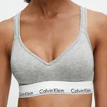 Calvin Klein - Modern Cotton podprsenka bez kostic vyztužená grey heather XS QF1654E
