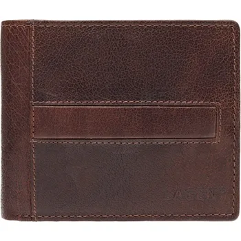 Peněženka LAGEN | Pánská kožená peněženka LAGEN 10210 hnědá | allBAGS.cz