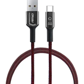 Datový kabel Kabel USB+USB-C 100cm FullLINK UC-9