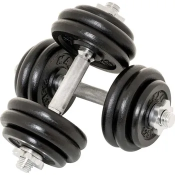 MAXXIVA Sada litinových činek, 2 x 15 kg