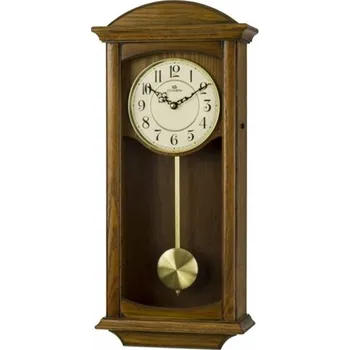 Hodiny Melodické kyvadlové nástěnné hodiny Dogeni WCW003DB + dárek zdarma