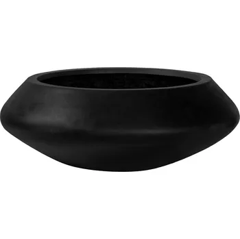 Květináč Květináč Tara, barva černá, více velikostí - PotteryPots Velikost: XL - v. 37.5 cm, ⌀ 100 cm
