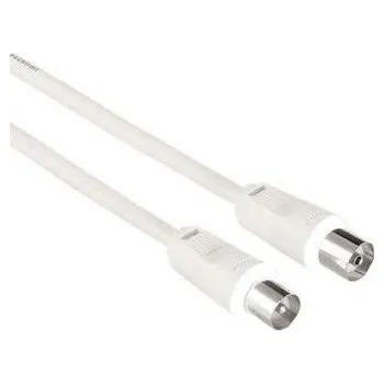 Anténní redukce Hama anténní kabel 75dB, bílý, 5m, sáček