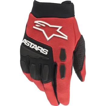 Moto rukavice Rukavice FULL BORE, ALPINESTARS, dětské (červená/černá) 2025 (Velikost: M)