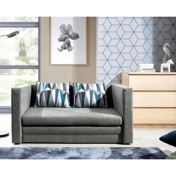 Pohovka Rozkládací pohovka NEVA , provedení: NEVA 2 (mikroplyš Alova 10/ polštáře Lima 75)