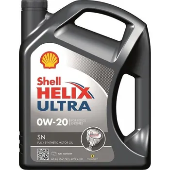 Motorový olej Shell Helix Ultra SN 0W-20 5 l