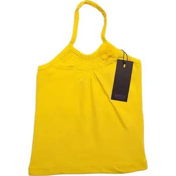 Dívčí tričko Emoi Žluté tričko bez rukávů Velikost: 110