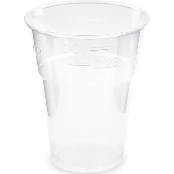 Jednorázové nádobí WIMEX 76313 kelímek průhledný 300 ml 50 ks